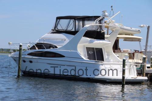 Carver 410 Sport Sedan Tekniset tiedot ja arvostelut